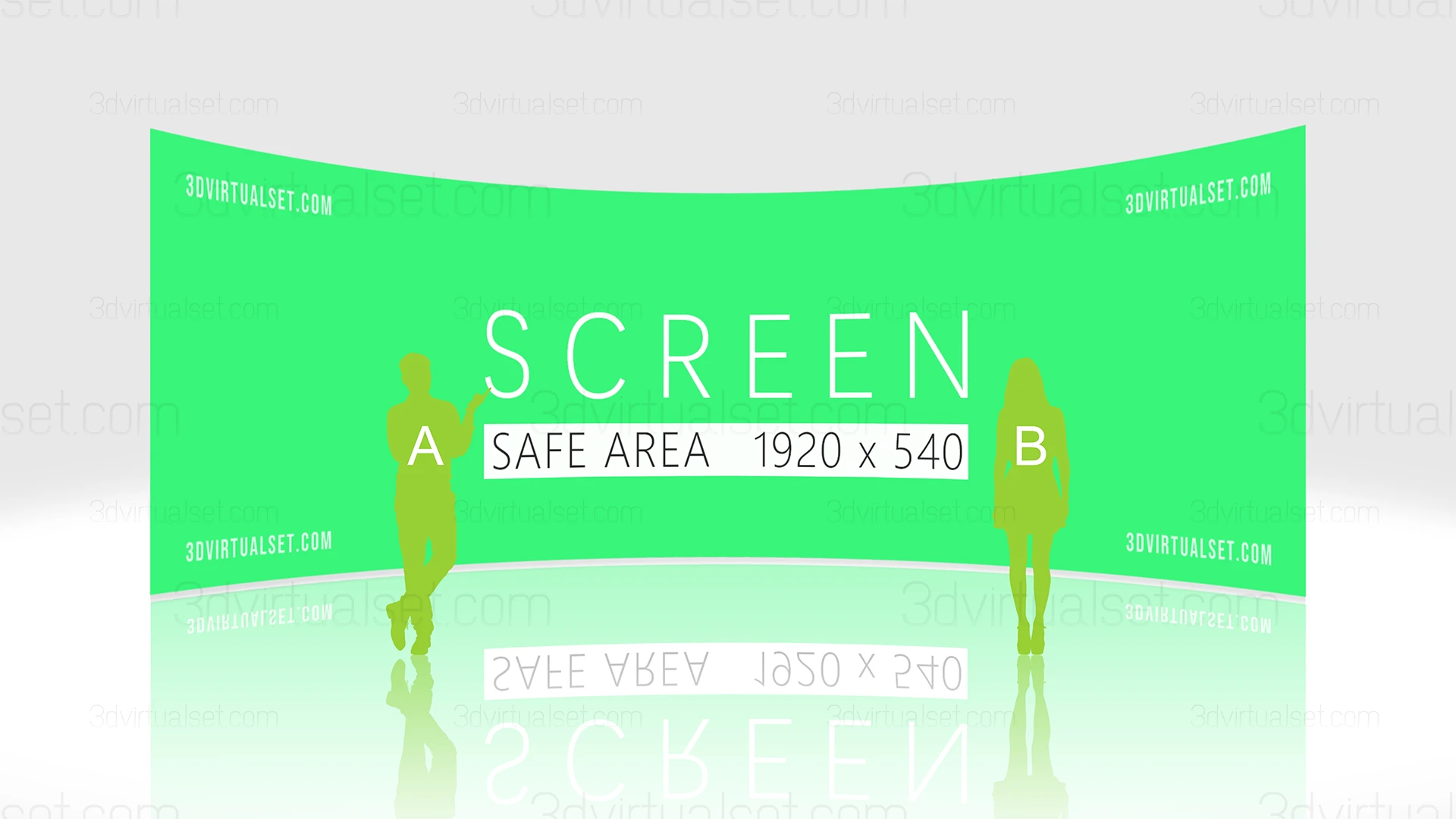 Virtual Set 151 For vMix Front 1-
